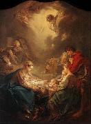 Francois Boucher Adoration of the Shepherds oil painting reproduction